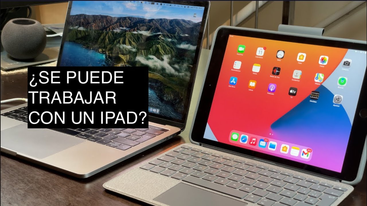 ¿Se puede trabajar con un iPad?