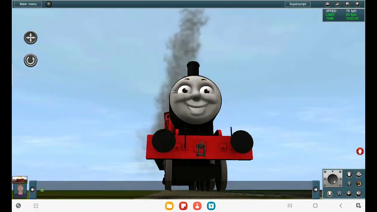 Showing my sodor layout