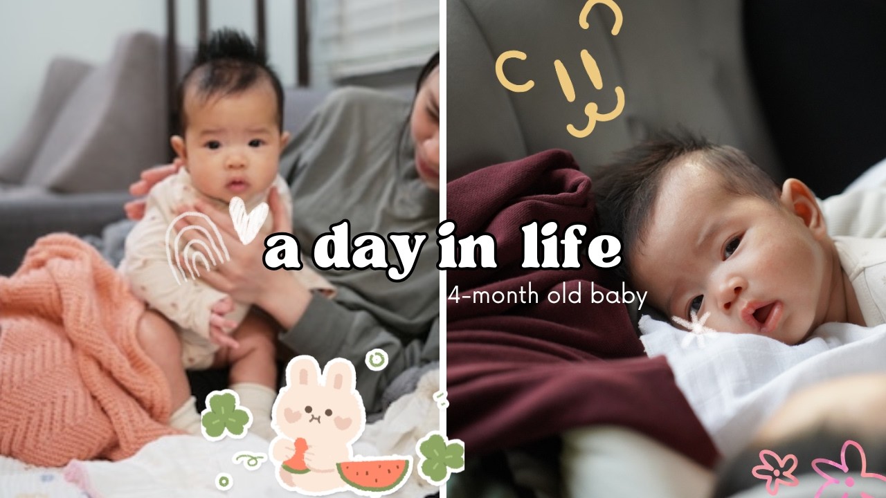 Cuộc sống thường ngày của em bé 4 tháng tuổi Pumpkin ❄️