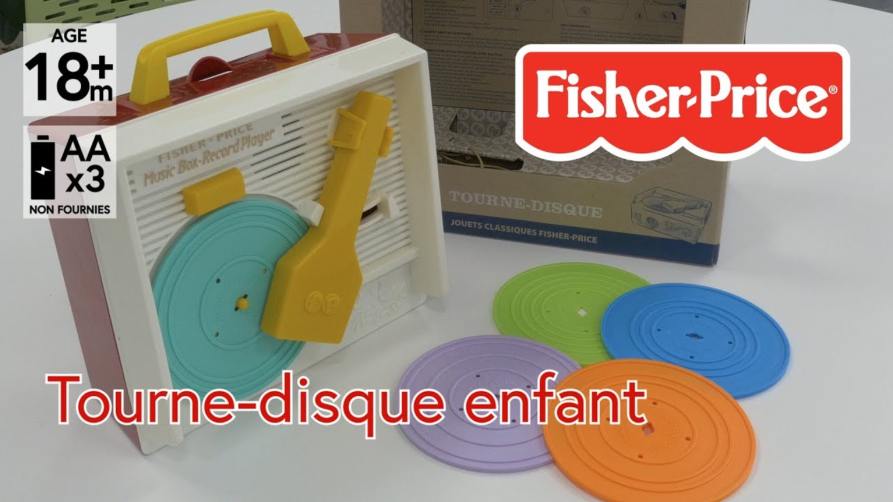 Tourne-disque enfant Fisher-Price - Démo en français HD FR