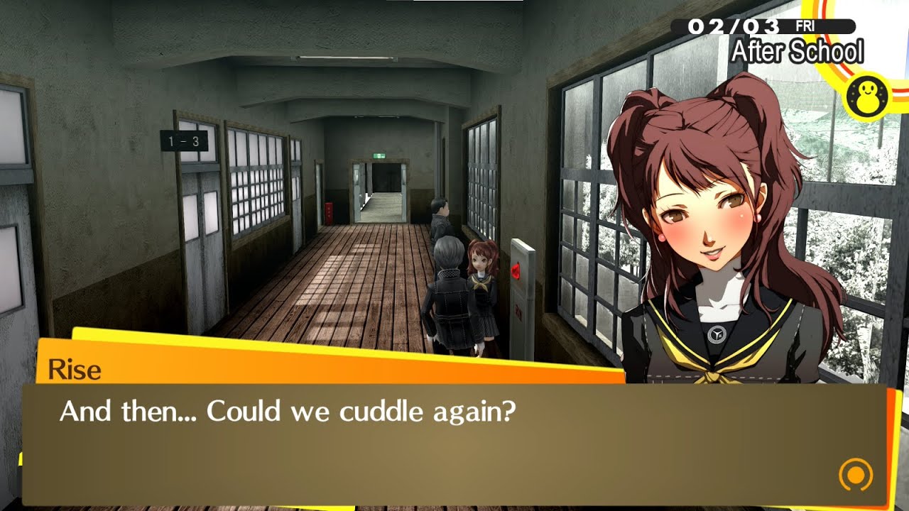 Persona 4 Golden - Post-Rank-10 Cuddling