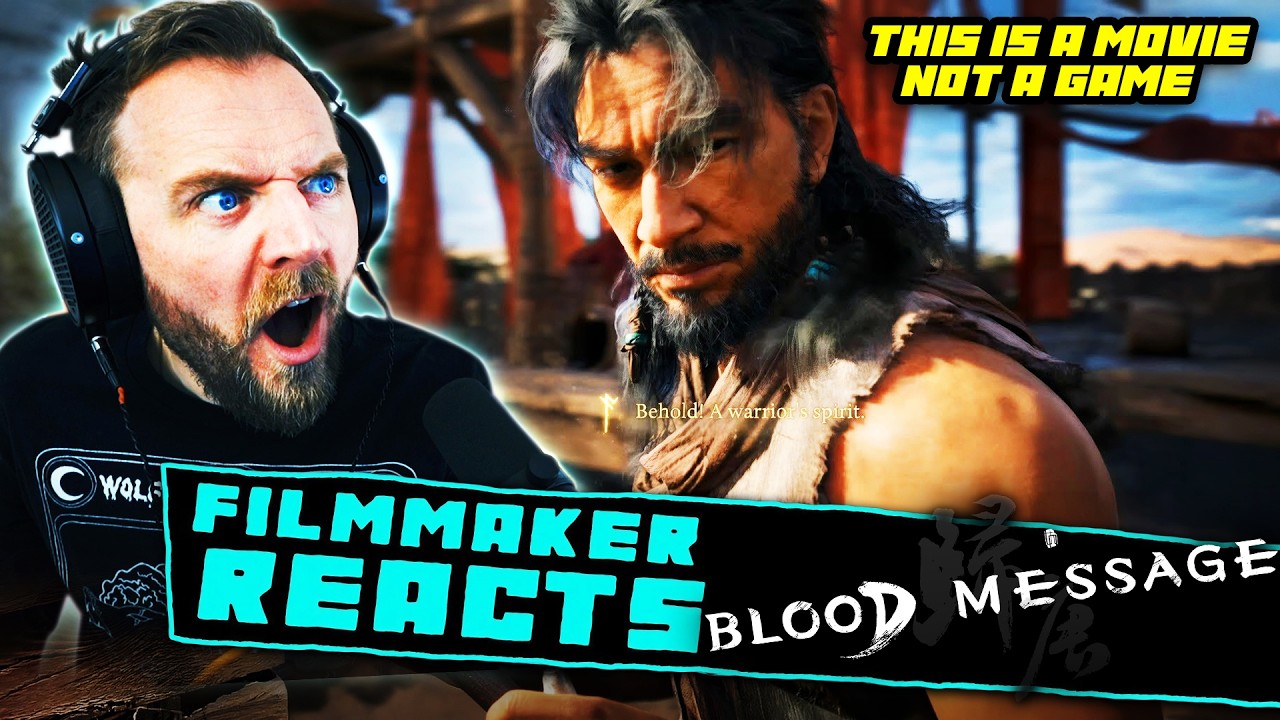 Кинорежиссёр реагирует на Blood Message: 19 минут геймплея! Прислано разработчиками!