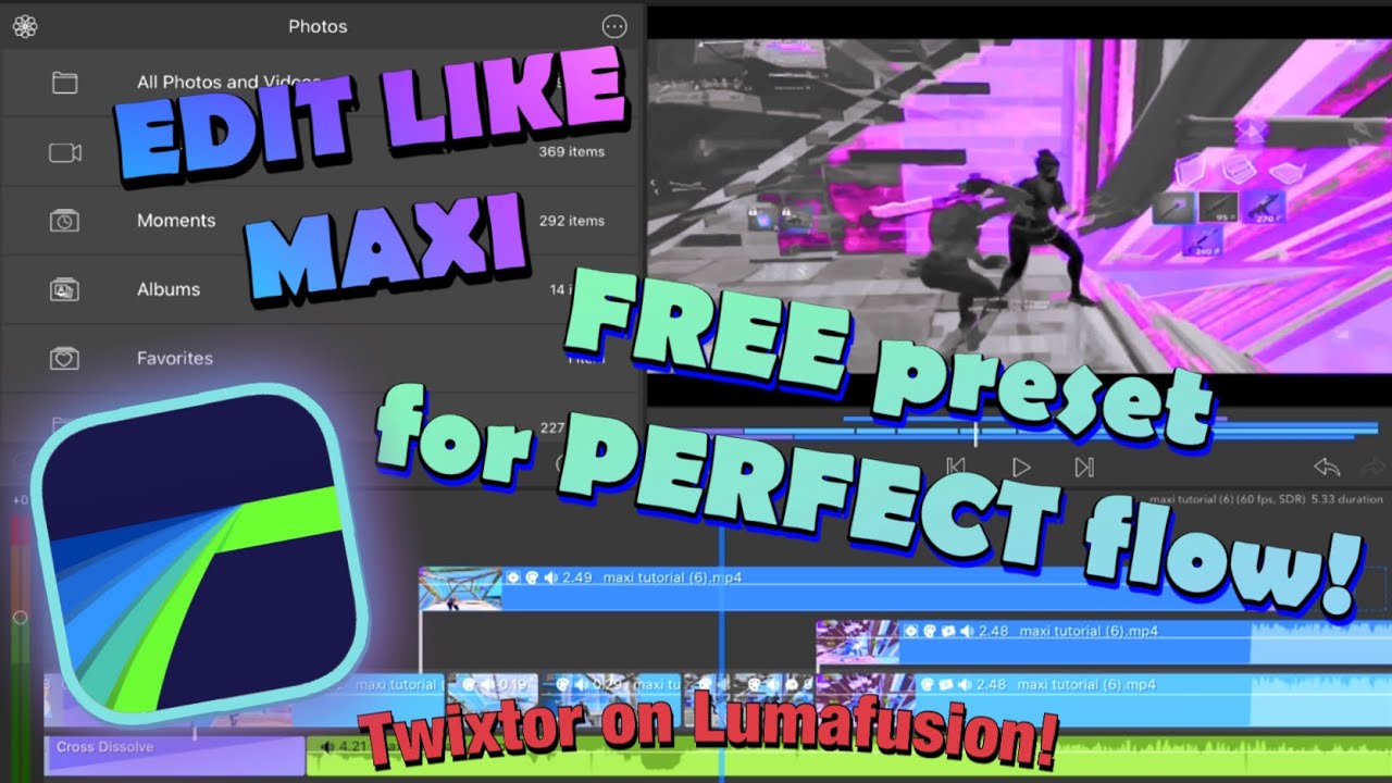 How to *OVEREDIT* like DEVOUR MAXI on Lumafusion - Make PERFECT FLOW (advanced tutorial)