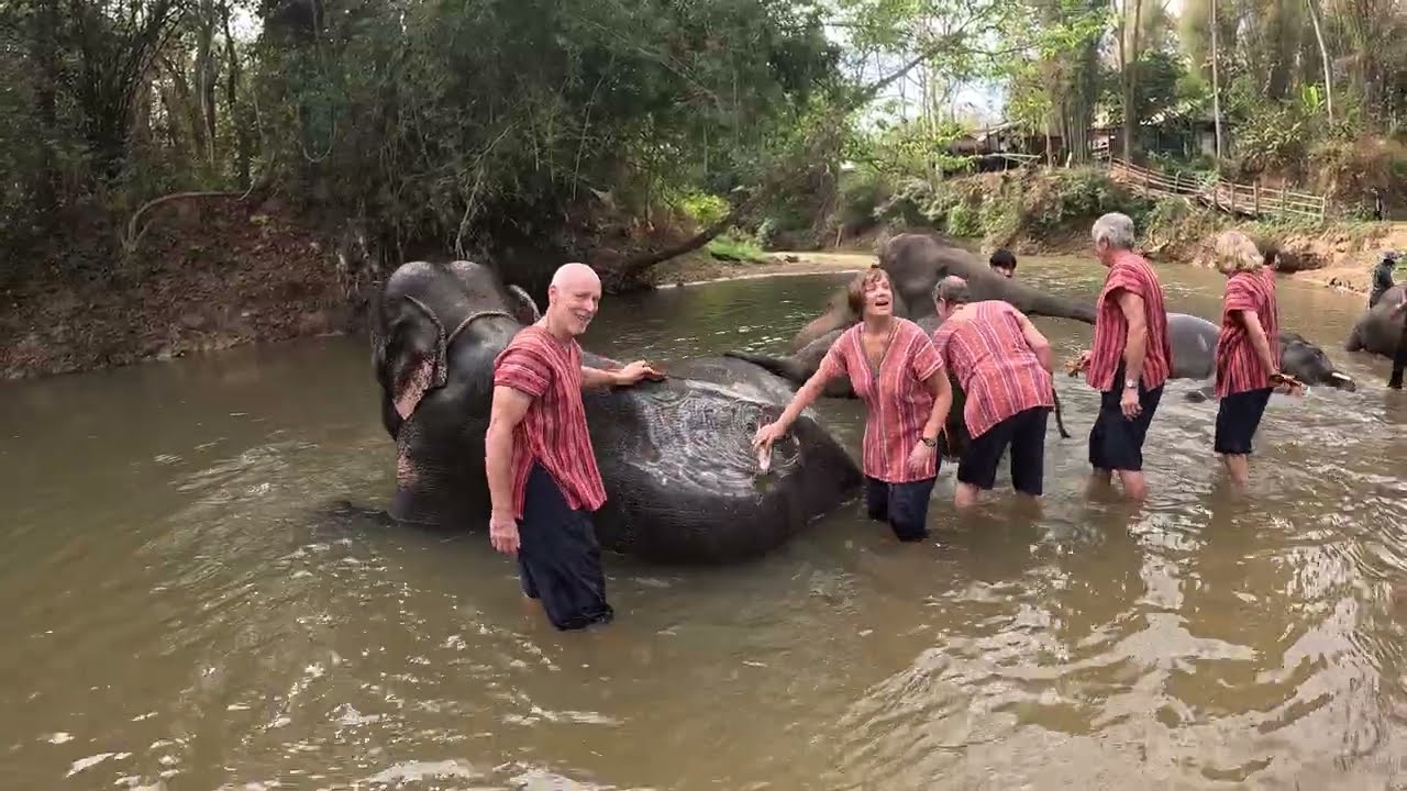 อาบน้ำช้าง