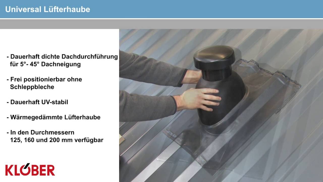 Universal Lüfterhaube