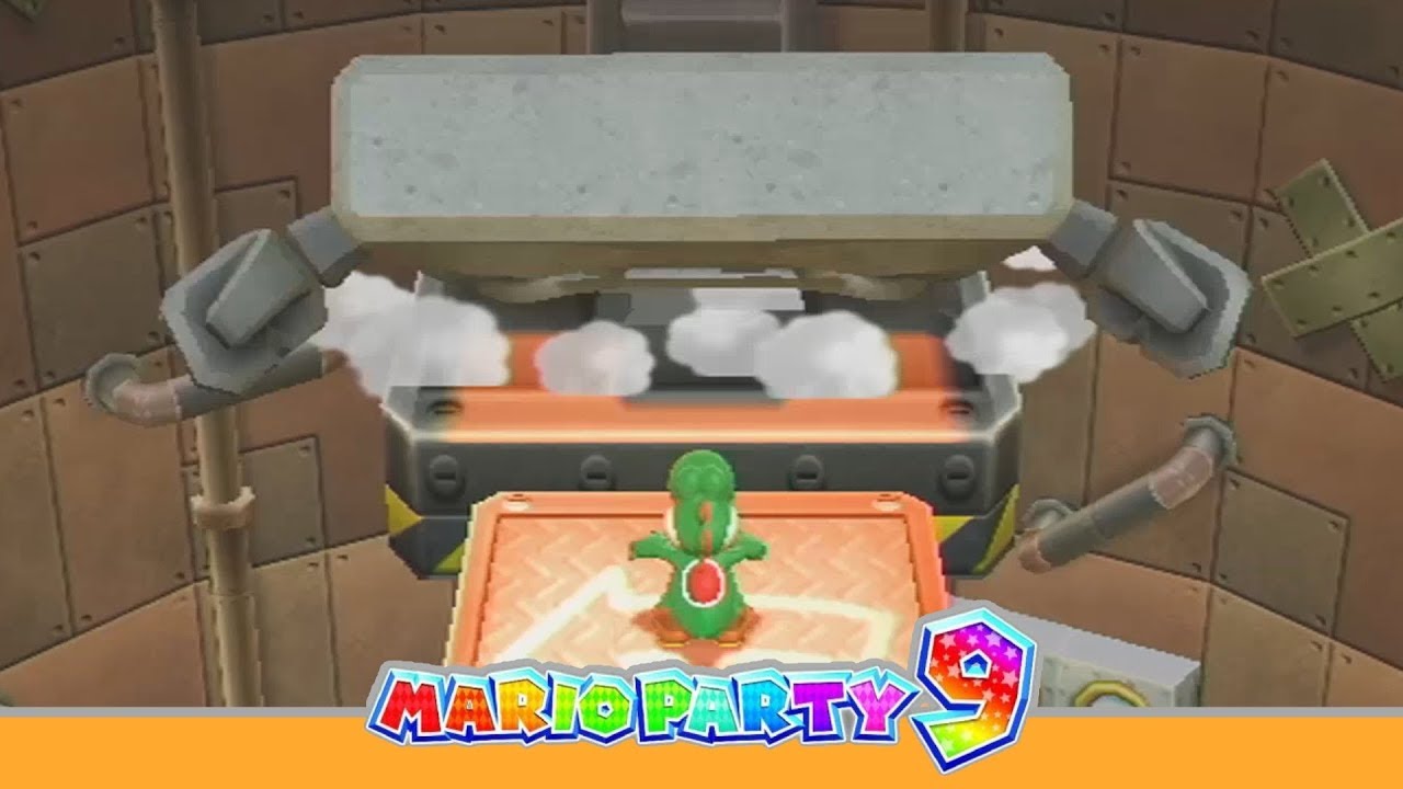 [2P] WHOMP STOMP – Mario Party 9 Boss Battle Minigame