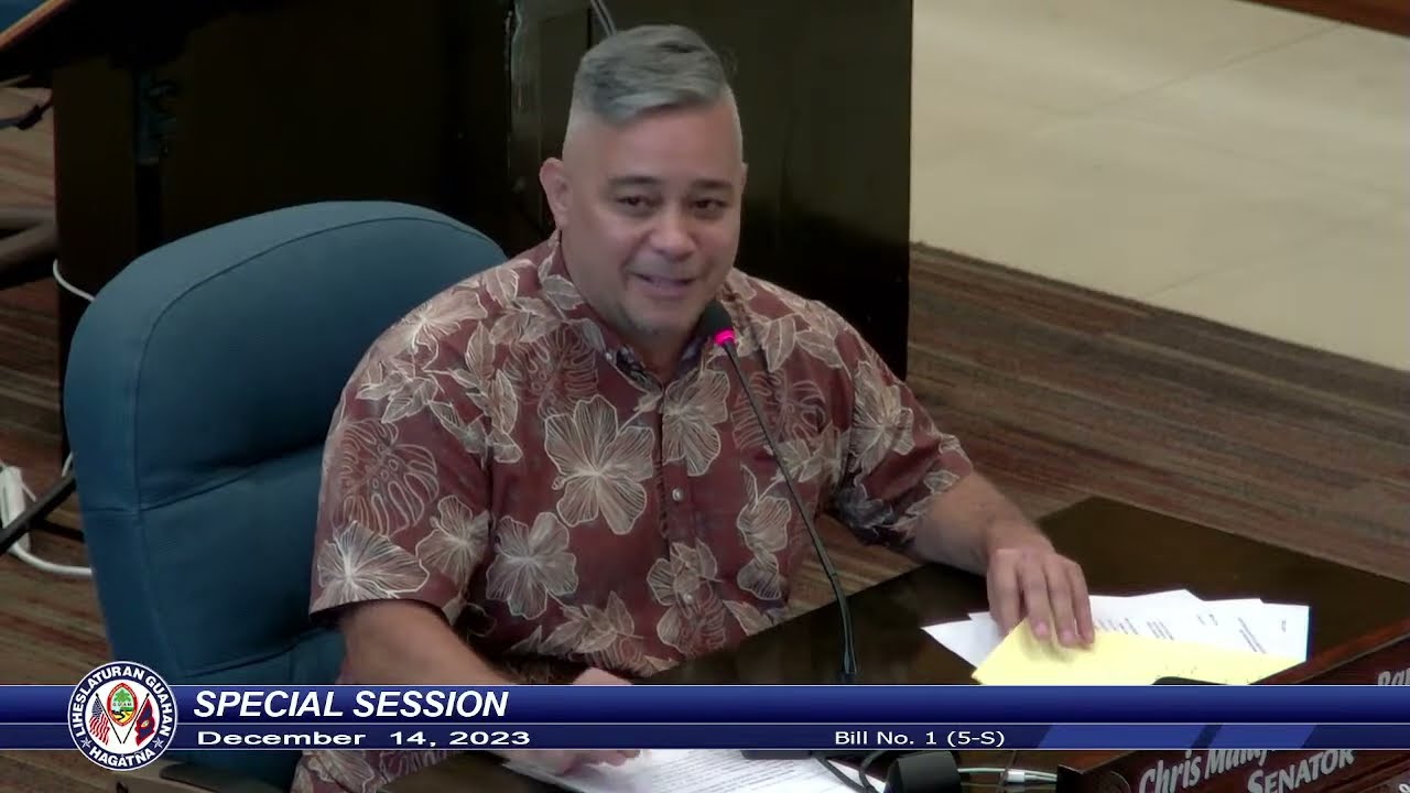 The 37th Guam Legislature Fifth Special Session - December 14, 2023 - PT.2