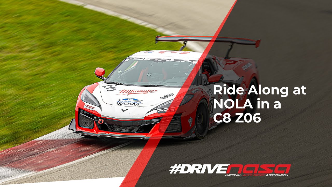 NASA NOLA Motorsports Park Track Record in a C8 Z06