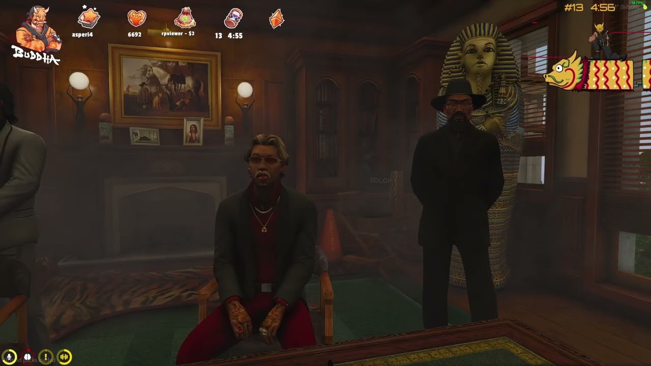 Buddha and Marlo Talk About Luciano DiCenzo