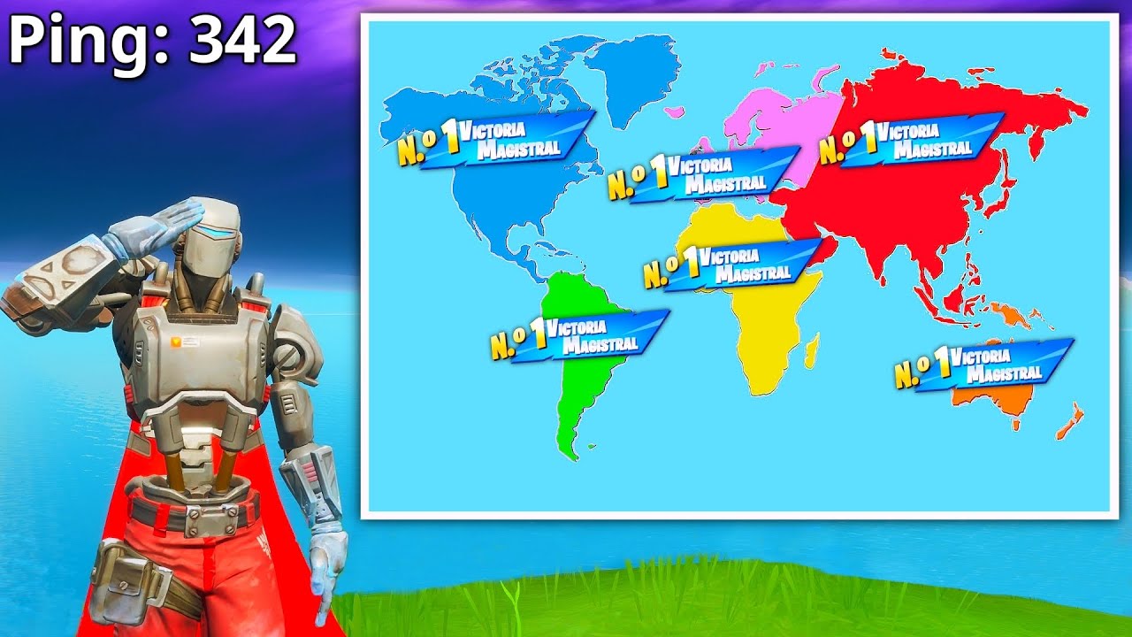 HE GANADO en TODAS LAS REGIONES de Fortnite - 2/2.