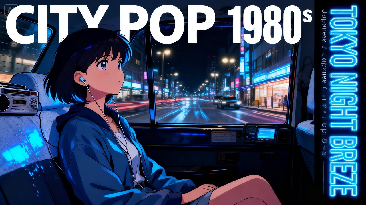 Tokyo Night Breeze 🌃 90s Japanese City Pop Playlist | 夜風と恋のシティポップ集