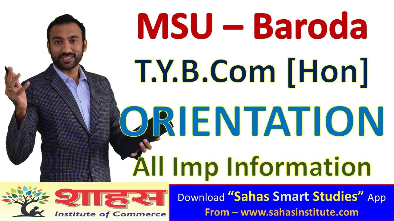 TYBcom (Hon) 2025-26 1st Lecture - ALL IMPORTANT INFORMATION #msu #bcom #tybcom #sahas