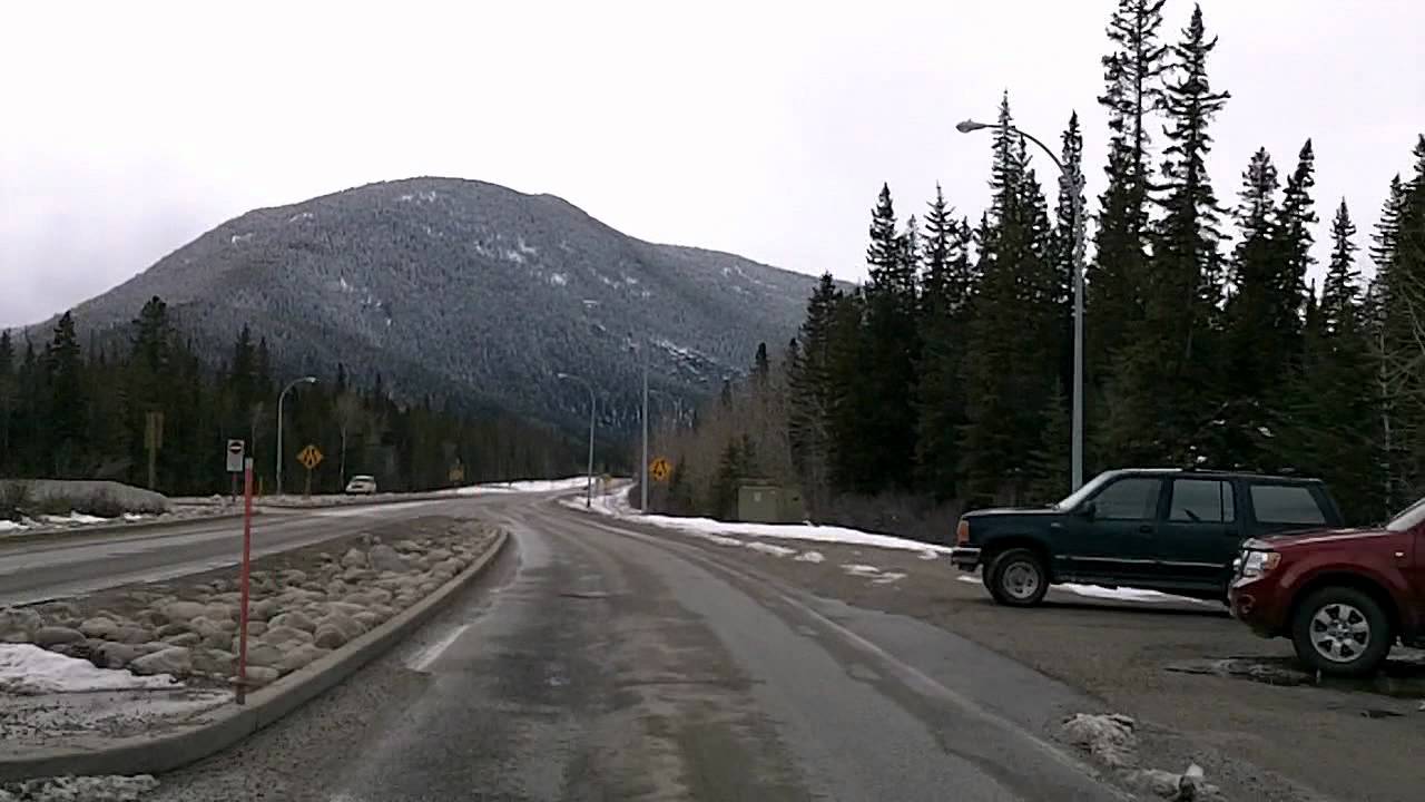 Hinton to Jasper on Yellowhead Highway 16, Alberta Time Lapse Drive