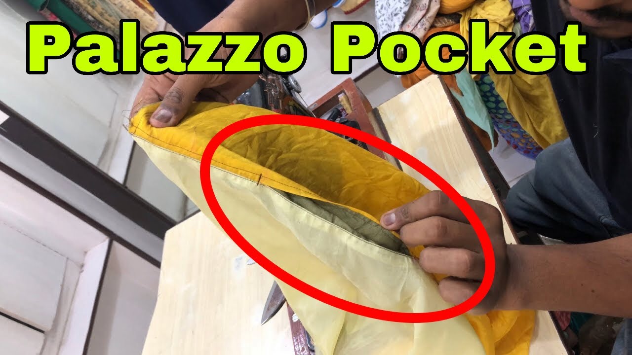 Plazzo Pocket With 3 Different Ways | (Punjabi) | #29