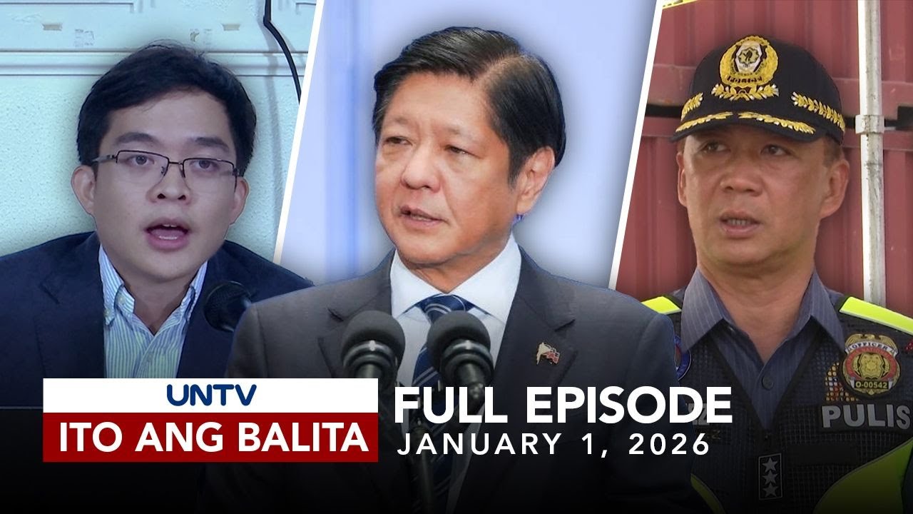 UNTV: Ito Ang Balita | January 1, 2026