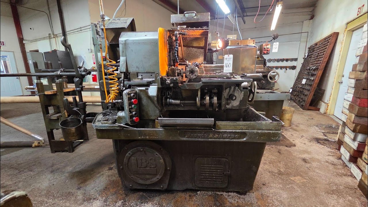 CNC Machinery from a Medical Device Manufacturer Lot 3160 - BROWN & SHARPE ULTRAMATIC SCREW MACHINE