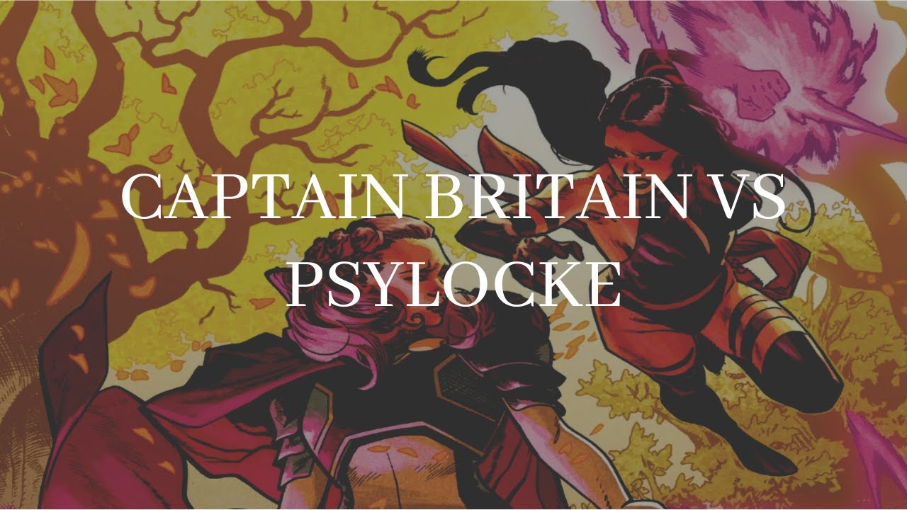 Captain Britain Vs Psylocke |Excalibur #18-19 (2020)| Fresh Comic Stories