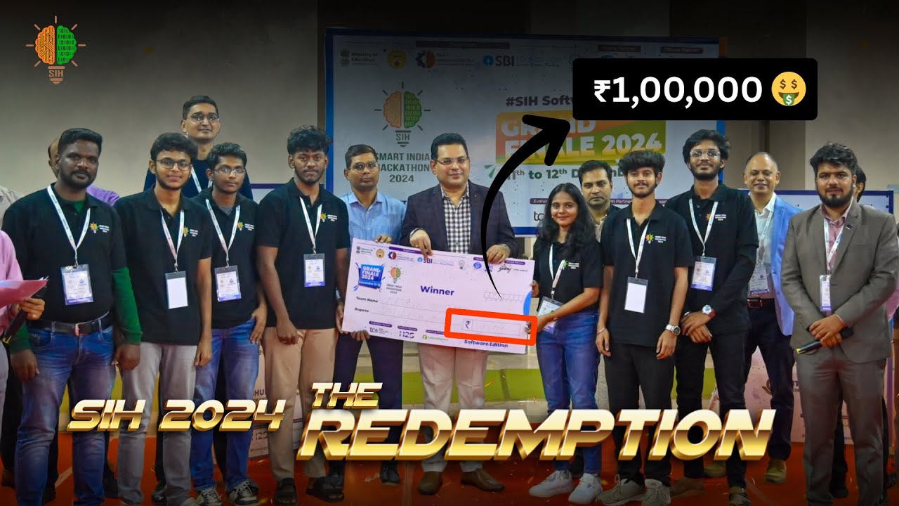 SIH : The Redemption | Smart India Hackathon Grand Finale Vlog | Matrix Infinity