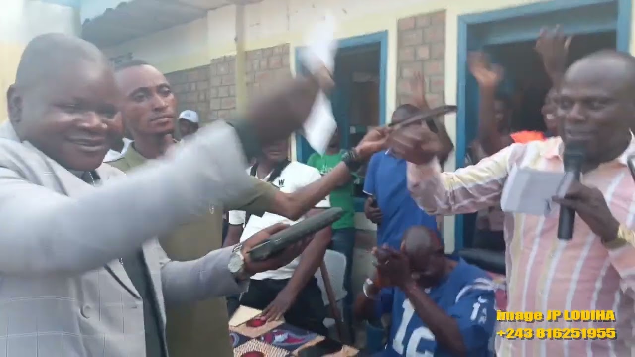 Jean Félix OPOTO un geste de solidarité envers les veuves de lodja plus de 180 femmes pour les fêtes
