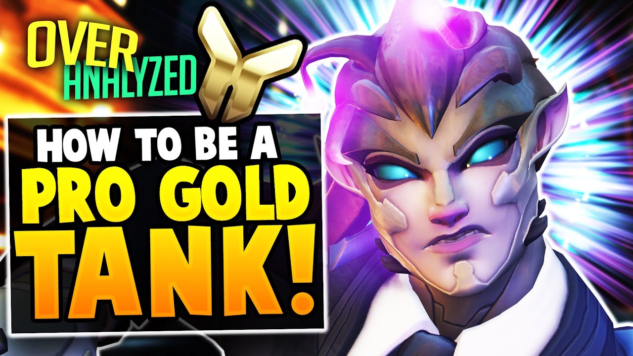 Overwatch Coaching - PRO GOLD TANK! How To BEAT The META! [OverAnalzyed]
