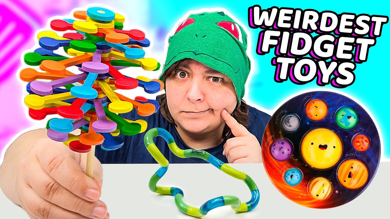 Found WEIRDEST Fidget Toys Mystery Box Advent Calendar