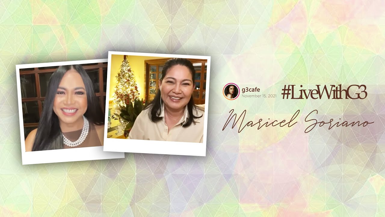 #LivewithG3 Maricel Soriano - November 15, 2021