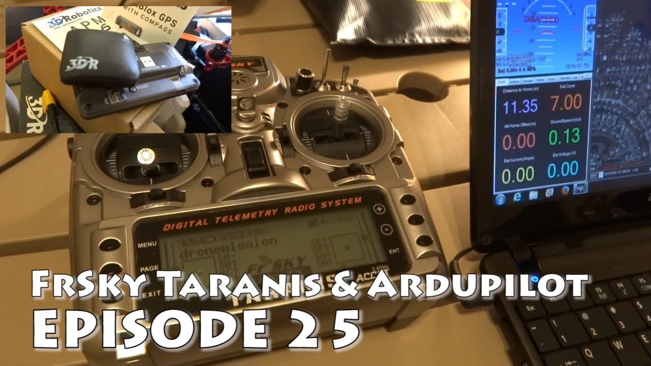 FrSky Taranis Review: APM Ardupilot Switches, Channel Setup, RTL or panic button!