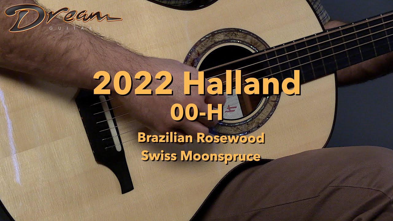 Dream Guitars - 2022 Halland 00-H, Brazilian Rosewood & Swiss Moonspruce #guitardemo #acousticguitar