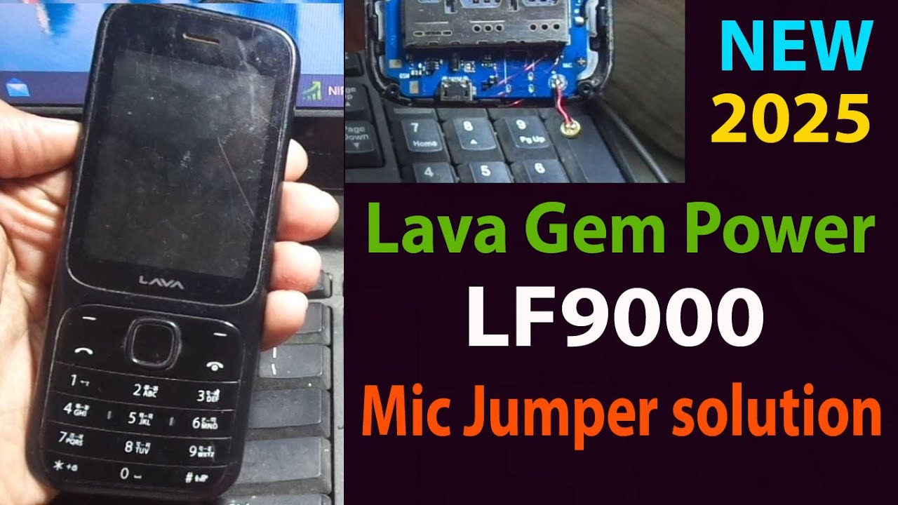 Lava Gem Power Mic jumper solution / microphone 🎤 not working.