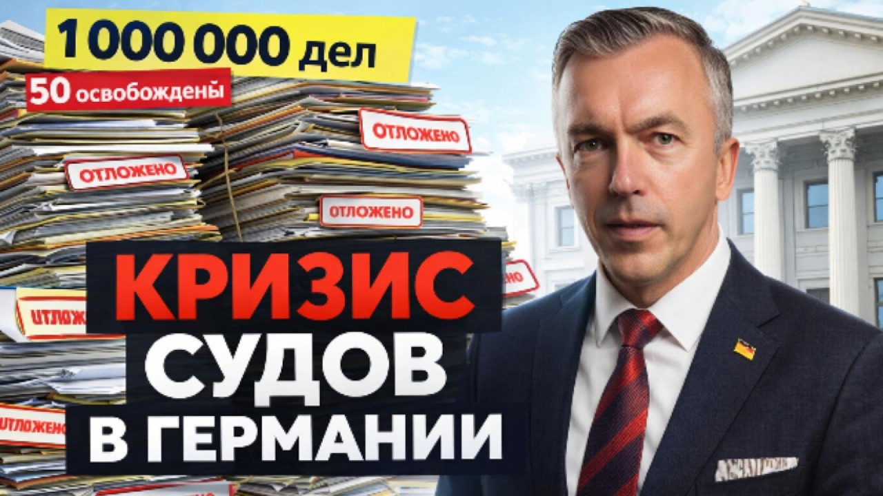Судебный кризис Германии - причём тут открытые границы?