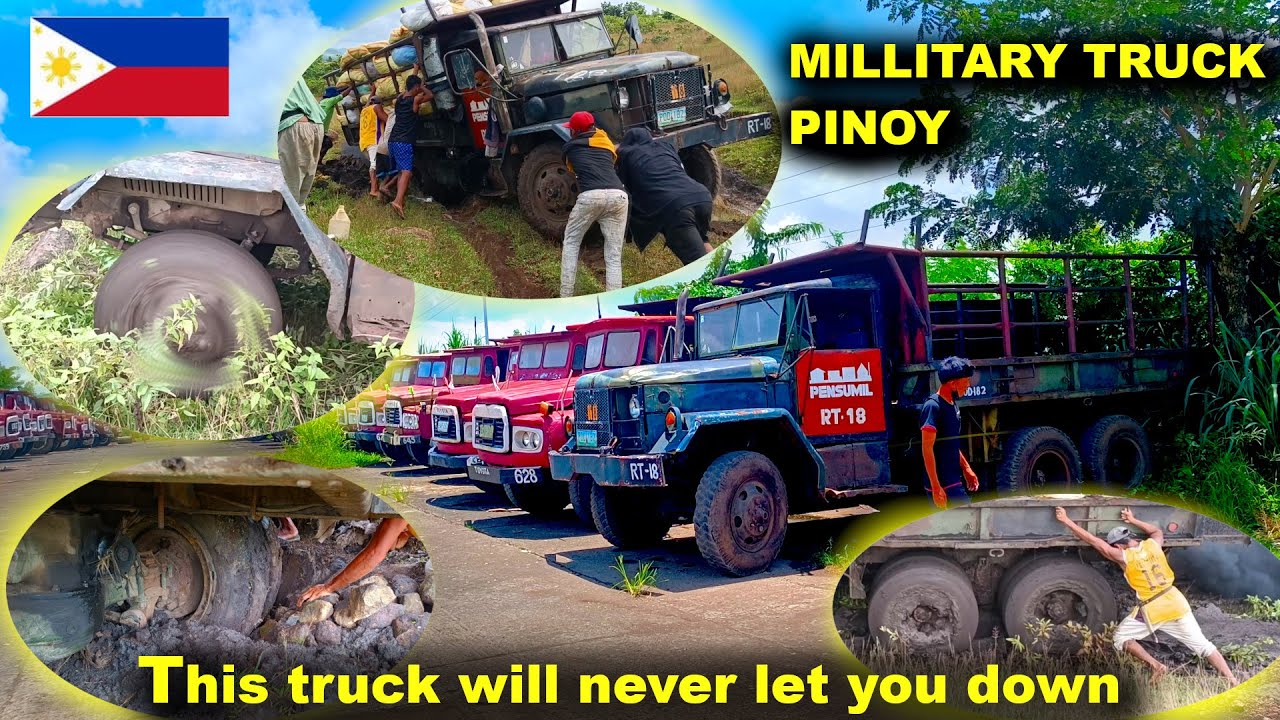 REO TRUCK 6X6 M35a2 Military Truck PHILLIPPINES - Adventure Time