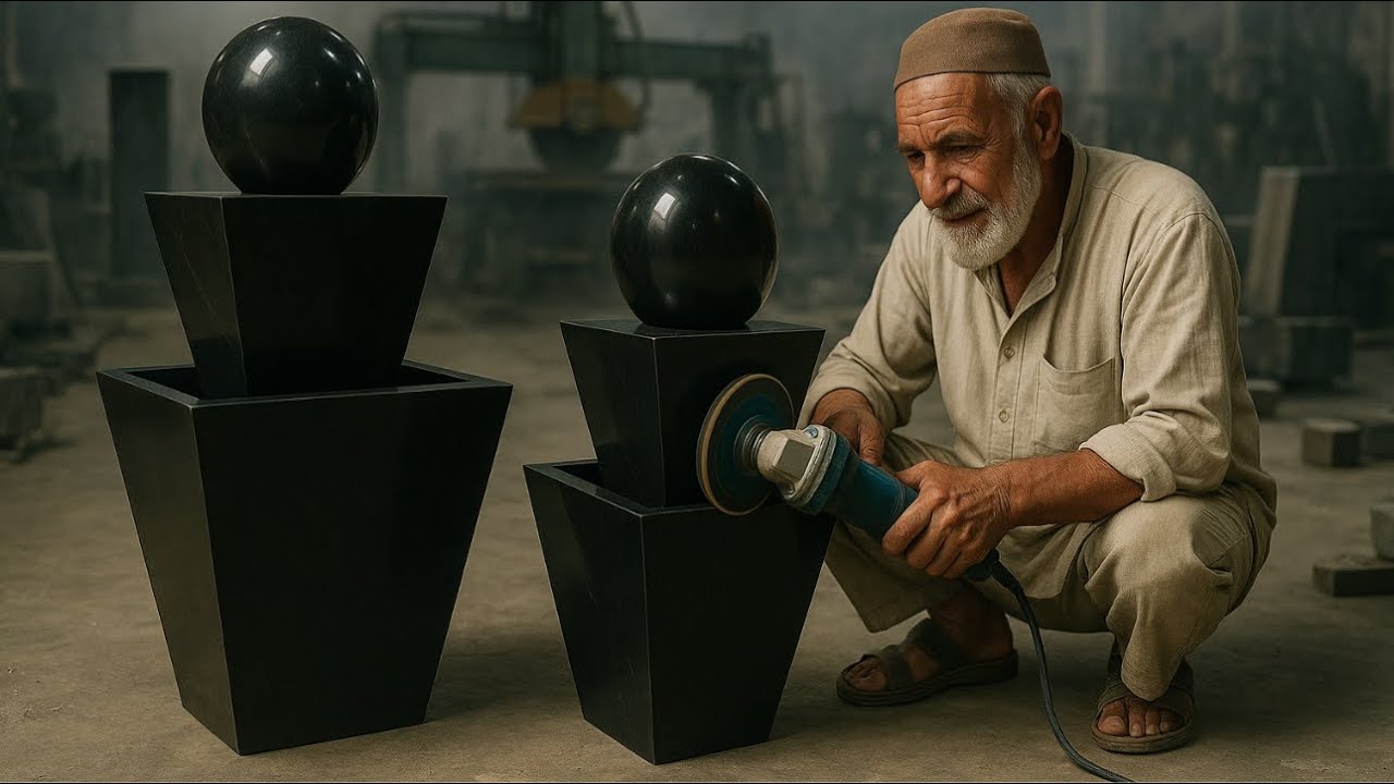 Beautiful Large Unique Fountain Manufacturing Process