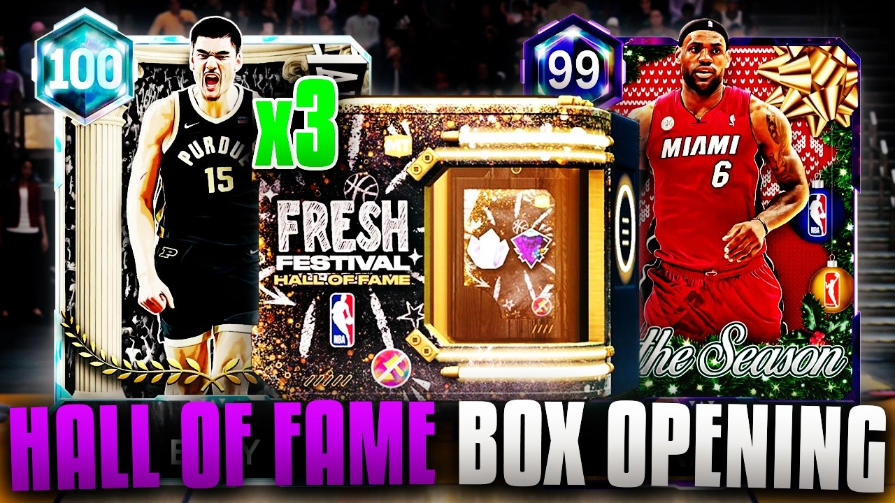 I OPENED *3* NEW REFRESH HALL OF FAME BOXES IN NBA 2K26 MYTEAM!