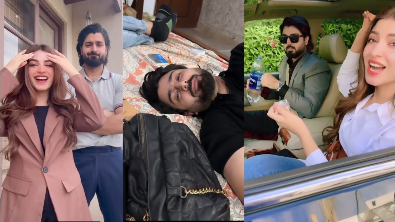 kinza hashmi and zaviyar nouman drama | Fun on set