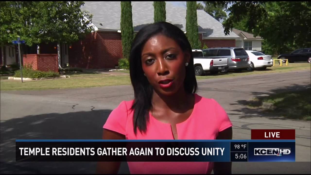 temple violence discussion 5pm