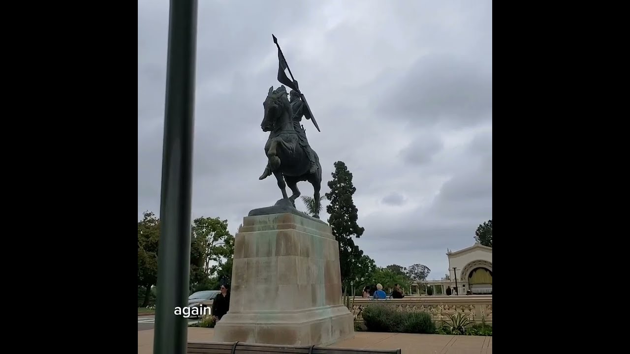 Free Tram - Balboa Park San Diego California