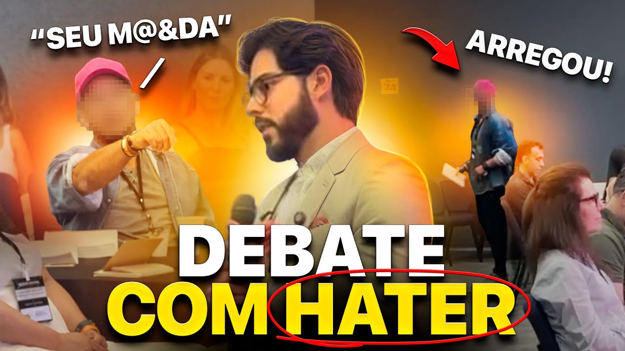 Lidei com um HATER para você nunca mais ficar sem resposta… (são 5 passos)