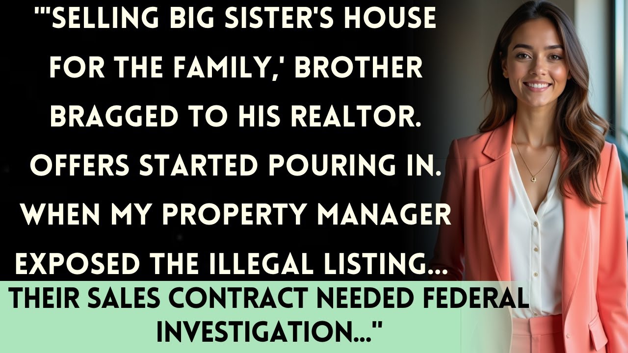 They Listed My Dream Home Without Asking — Then Met My Property Manager...