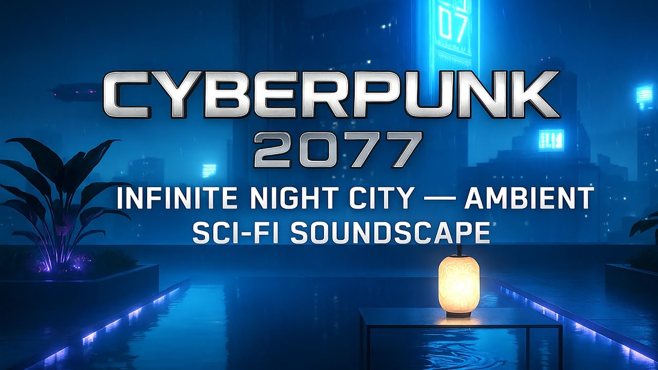 Cyberpunk 2077: Infinite Night City — Ambient Sci-Fi Soundscape