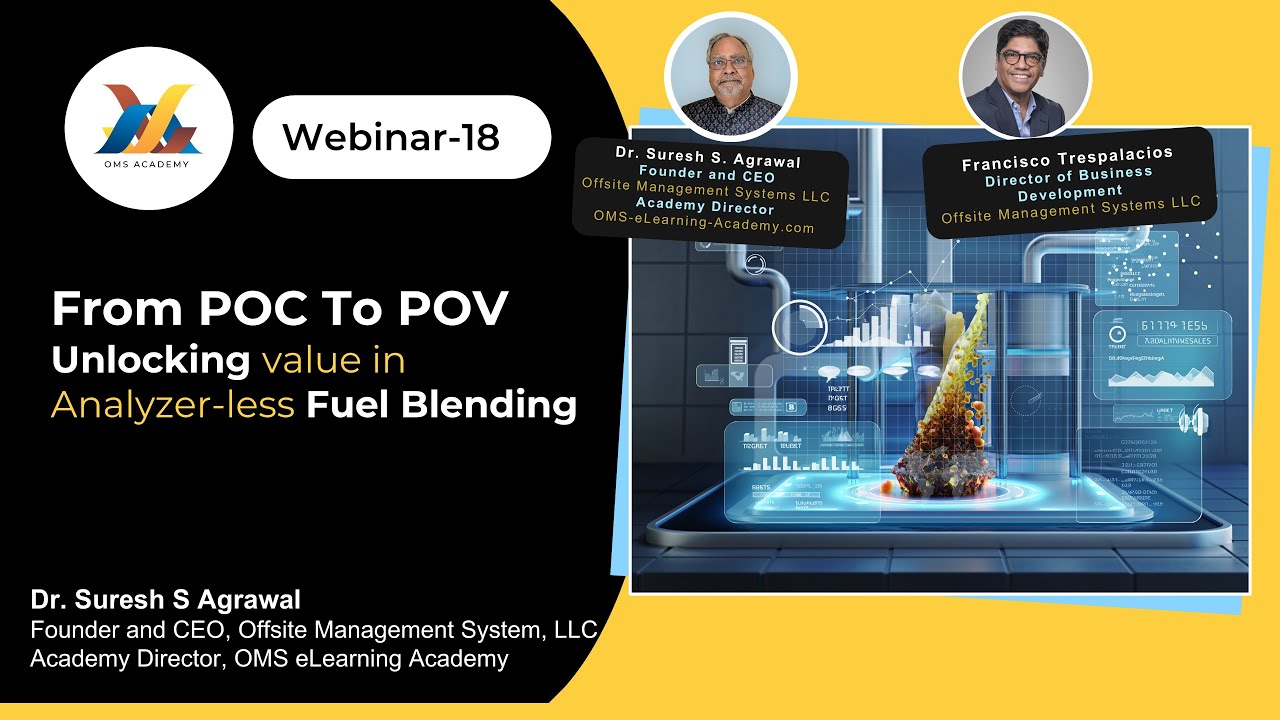Webinar-18 From POC to POV Unlocking Value in Analyzer less Fuel Blending