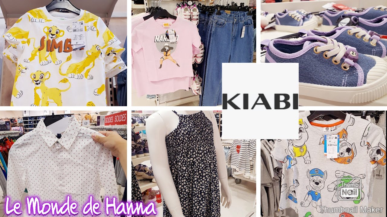 KIABI MODE 22-07 COLLECTION ENFANTS SOLDES 🌴