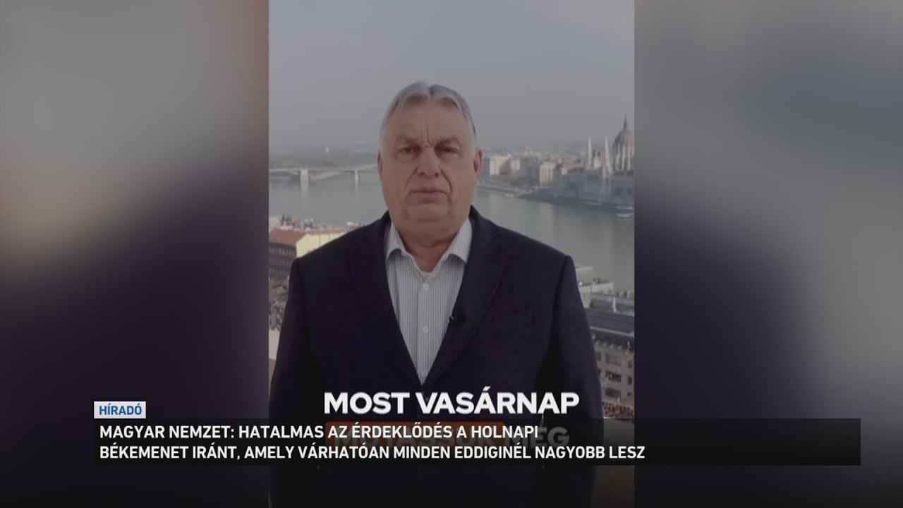 Hatalmas érdeklődés övezi a holnapi Békemenetet