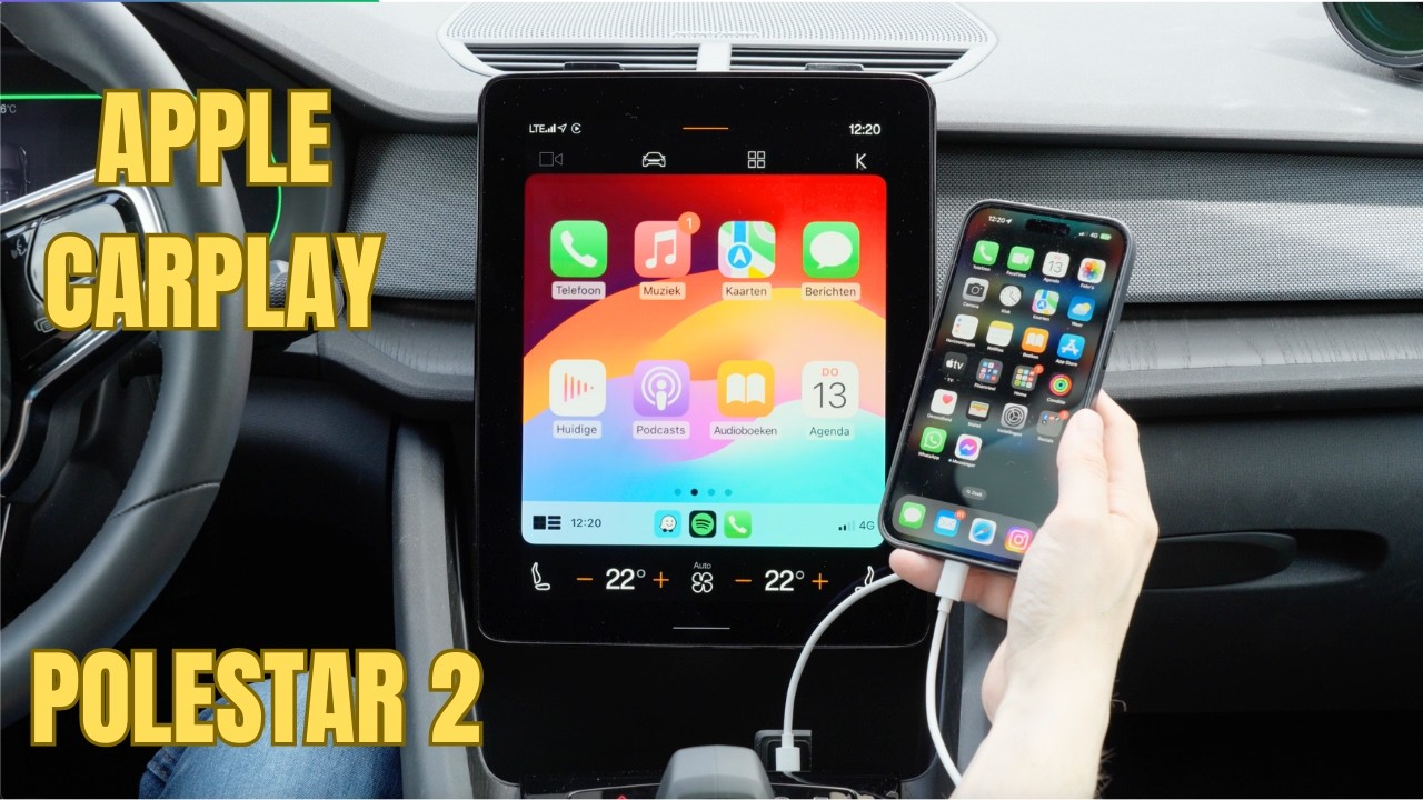 POLESTAR 2: APPLE CARPLAY ACTIVEREN EN GEBRUIKEN