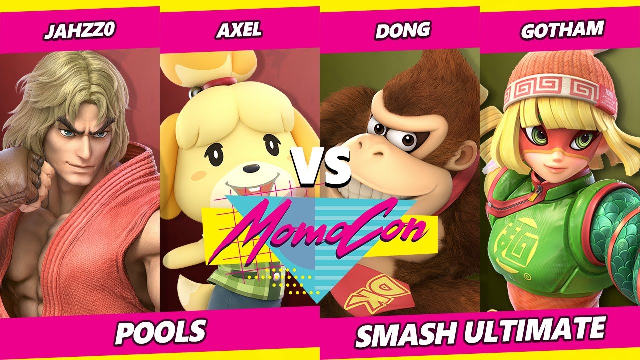 MomoCon 2022 - Jahzzo & Axel Vs. DONG & Gotham - SSBU Ultimate Tournament