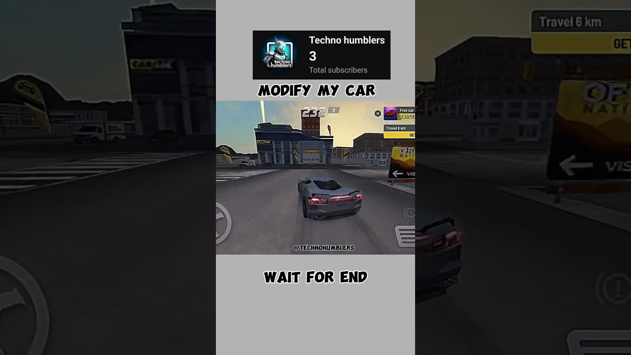 Extreme car driving simulator new update || 6.87.0 || #ytshorts #technogamerz #shorts #viral