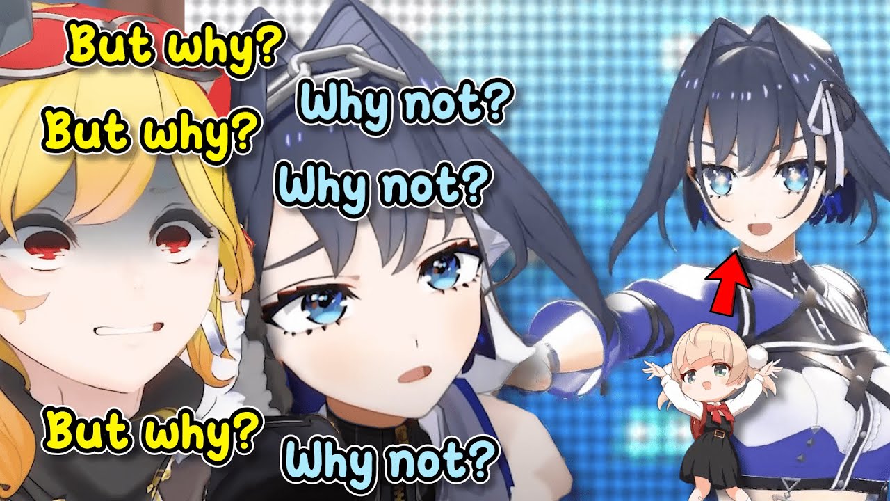 Kaela goes speechless after watching Kronii's Loli Kami Requiem performance【Hololive】