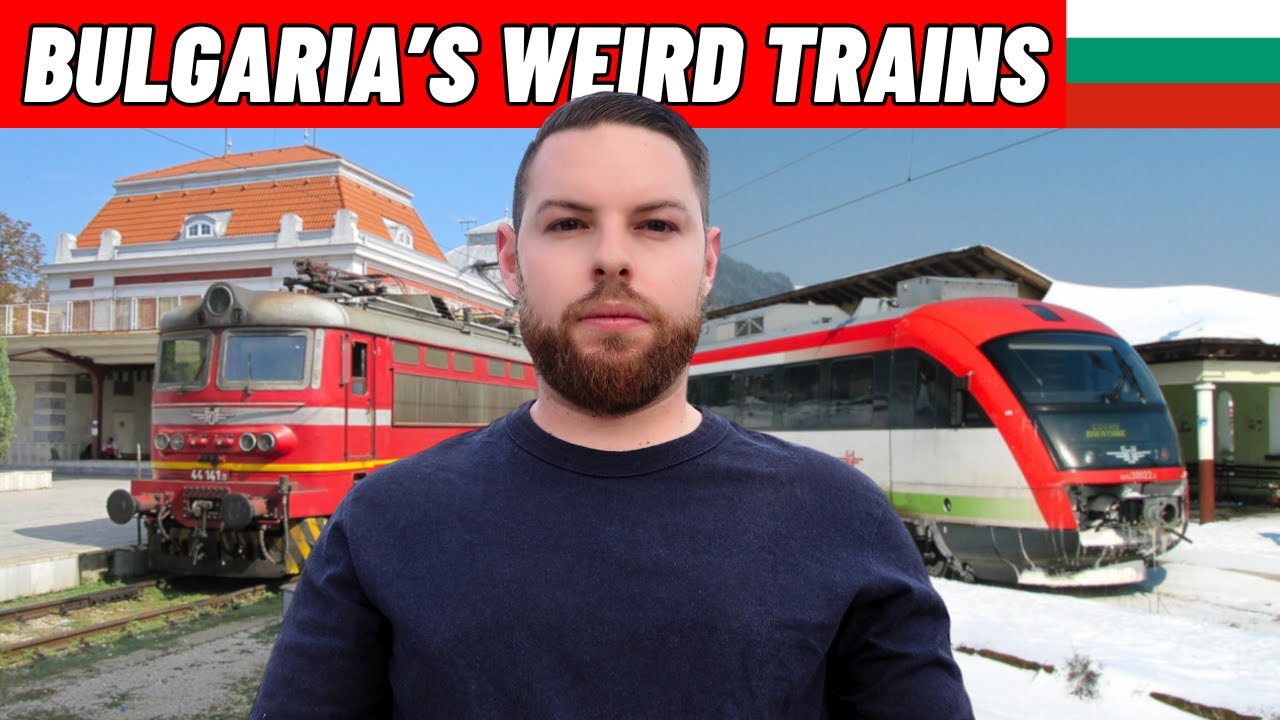 Bulgarian Trains Are WILD (Sofia to Plovdiv and Veliko Tarnovo)