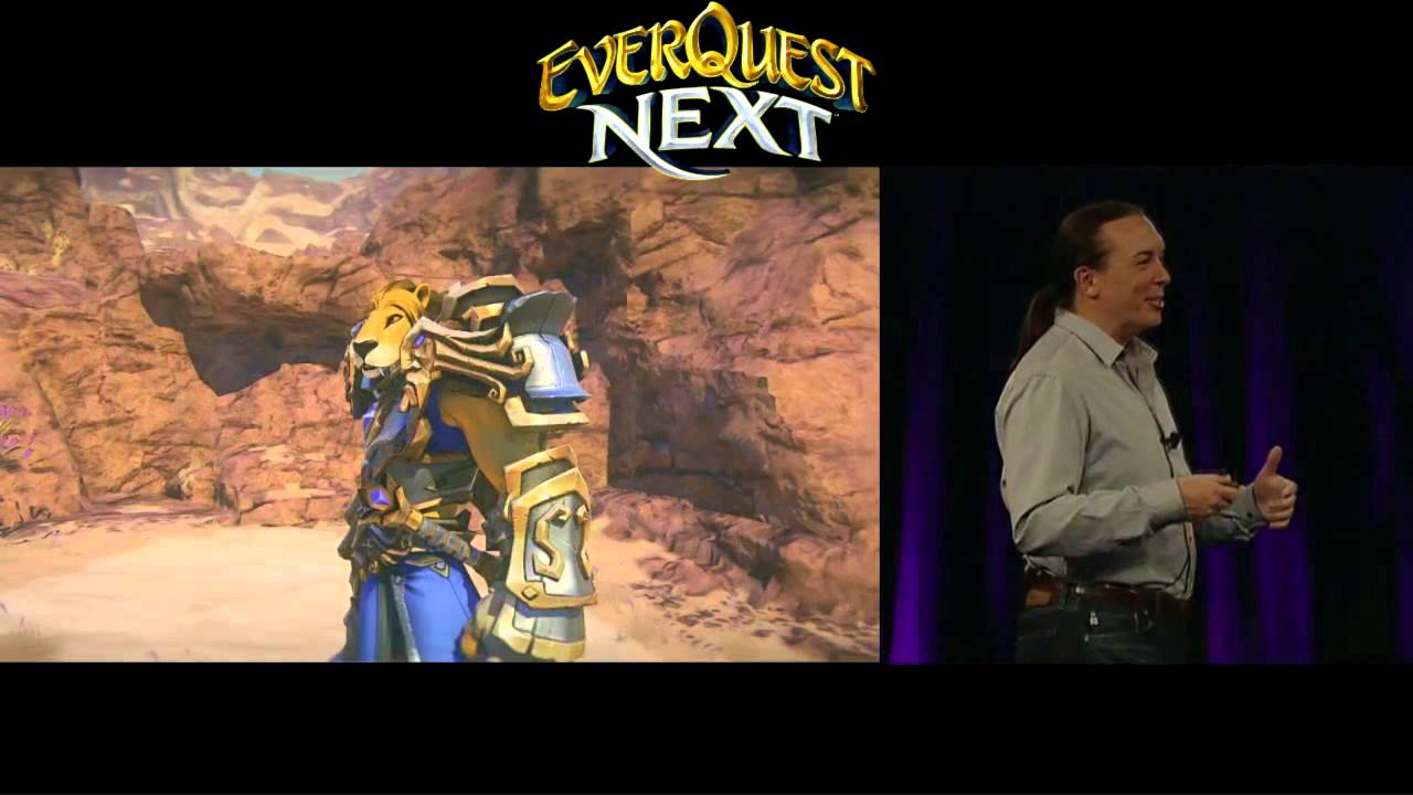 Everquest: Next - Races, Characters and Weapons explained(First look at how they will look)