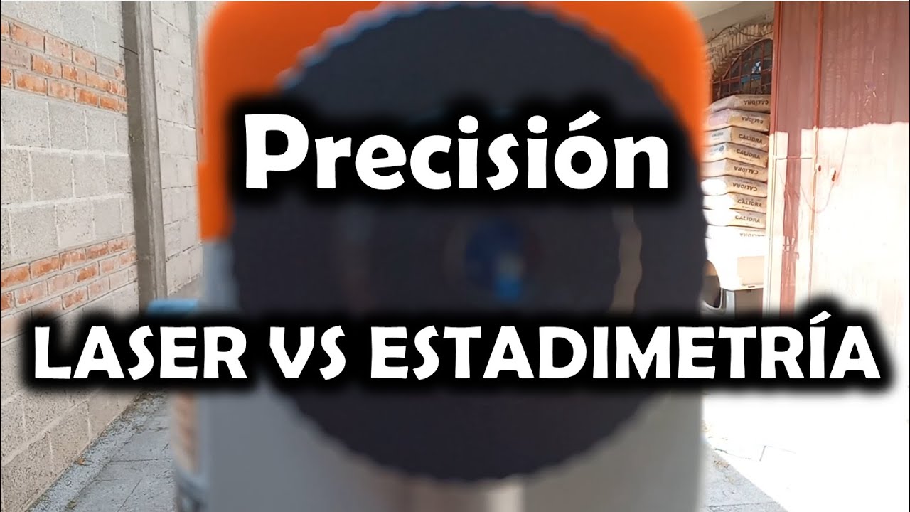 [Topografía] Distanciómetro laser vs Estadimetría