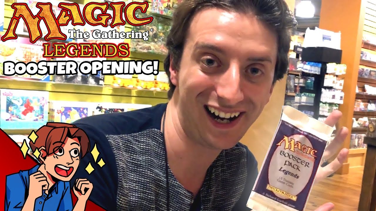 MTG LEGENDS Booster Opening! | Magic: the Gathering | ProJared Plays